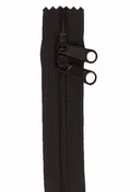 30" Zipper For Handbag Double Slide - Black