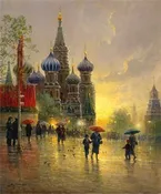 Light Rain on the Red Square