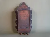 18th Century Bronze and Steel Door Lock A2940