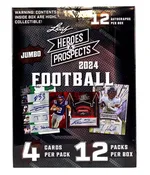 2024 Leaf Heroes & Prospects Football Jumbo Box