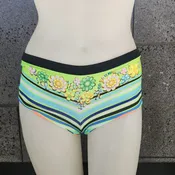 Flower & Stripe Reversible Boy Shorts