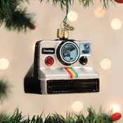 Old World, Polaroid Onestep Camera Ornament