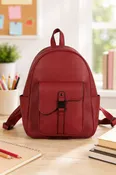Classic Buckle Pocket Backpack