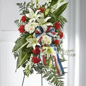 Stars of Life Standing Spray by FTD