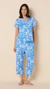Angels Among Us Pima Knit Capri Set