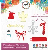 Emily Moore Designs - Christmas Charm Dies — paper & i