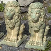 21'' lion pair as shown