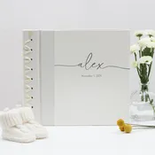 Baby's First Book | Calligraphy Gray