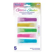 0.21 oz (6g) 5 Neon Color Glitter Shaker