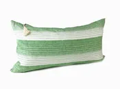 14" x 26" Lumbar Cover in Cortina Green