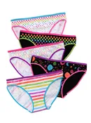 BLACK & WHITE ZANY UNDIES 5-PACK