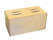 #58977 KUBeez  Modular birch toy box, 1-pack, Fully Assembled