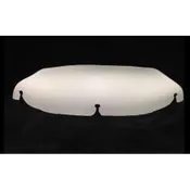 4″ Paintable Fiberglass Windshield