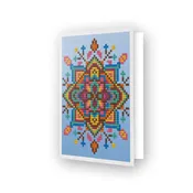 Blue Star Greeting Card