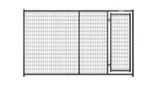 10' Heavy Duty Dog Kennel Front Panel with Door