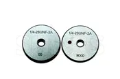 1/4-28 UNF Go No-Go Thread Ring Gage 2pcs Set