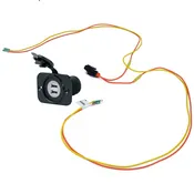 USB Dual Receptacle with Wiring Harness