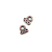 10/0 Stitch-In Connector- Antique Copper