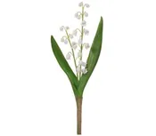 10″ Lily of the Valley Pick, White