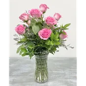Dozen Premium Pink Roses