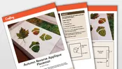 Reverse Applique Placemat Pattern