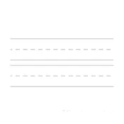 Handwriting Practice Book - Black + White Lines