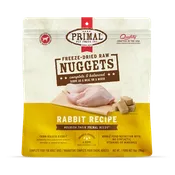 Freeze-Dried Raw Nuggets Dog Food - Rabbit Recipe