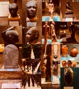 29. Tirhakah Statue, Nubian Museum in Aswan, & Tirhakah T-shirt.