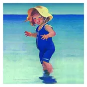 Jessie Willcox Smith Greeting Cards : Girl with Sun Hat
