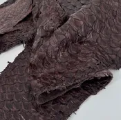 Bitter Plum Pirarucu Fish Leather