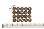 3/8" Button - 20 Pieces