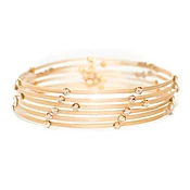Beautiful Illusion Bracelet 3598: Gold/ Gold