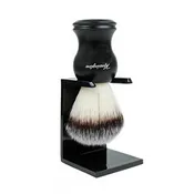 Kensington Synthetic Matte Shaving Brush with Stand