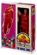 6 Million Dollar Man Boxed 12-Inch Acrylic Display Case