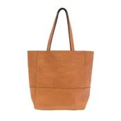JOY SUSAN FAITH RAW EDGE TOTE BAG CEDAR
