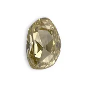0.92CT Oval Cut Fancy Greenish Yellow SI1 Natural Diamond