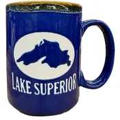 Lake Superior Drip Stoneware Mug