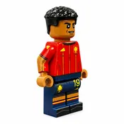 #19 Spain LY Futbol/Soccer Player Minifig