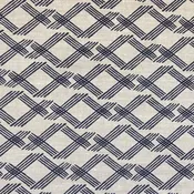 Crosshatch | Oatmeal-navy — ANNE KIRK TEXTILES