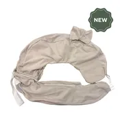 New & Improved Twin & Plus Nursing Pillow Slipcover with Integrated Waterproof Liner