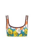 Alémais Splice Scoop Neck Top in Multi