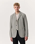 Achilles Italian Cotton-Blend Knit Blazer