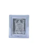 Balaji Mini Stand – Elegant German Silver Handcrafted Idol Stand for Pooja &amp; Home Temple Decor