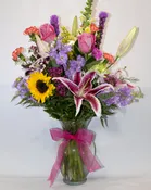 A Touch of Purple Boquet