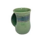 Handwarmer Tea/coffee Ceramic Mug - Left Hand