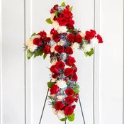 American Honor Cross Easel