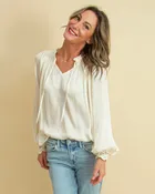 As You Wish Blouse in Ivory
