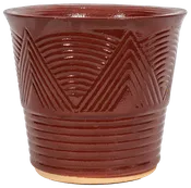 Adobe Planter - Rootbeer