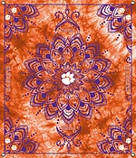 CLEMSON UNIVERSITY TAPESTRY SPIRIT BANNER-58" X 47" - CLEM5001
