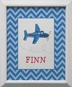 airplane kids wall art